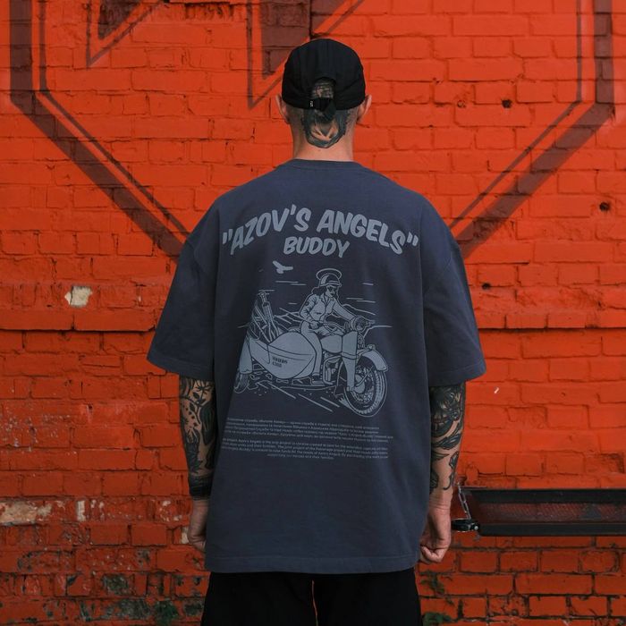 T-shirt Azov's Angels Buddy "Bike"