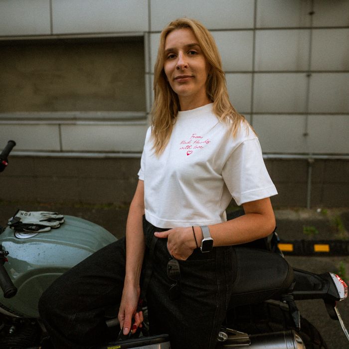 Футболка жіноча біла «Cupid»