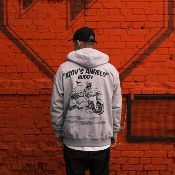 Hoodie Azov's Angels Buddy "Bike"