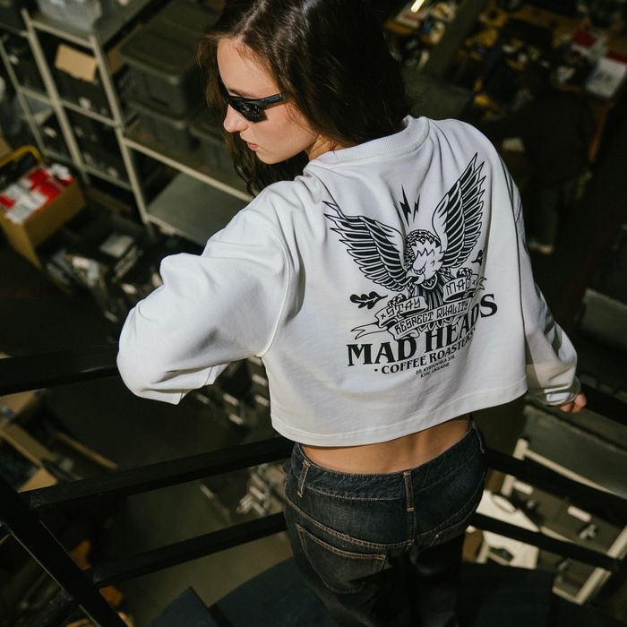 Лонгслів жіночий білий «Eagle»