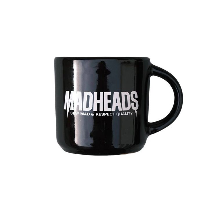 Кружка керамічна глянцева “Stay Mad & Respect Quality”