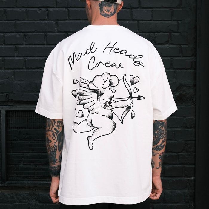 T-shirt white "Cupid". SHU x MH
