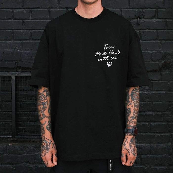 Футболка чорна «Cupid». SHU x MH