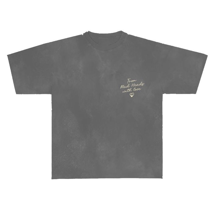 Gray t-shirt stonewash "Cupid"