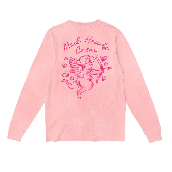 Лонгслів рожевий виварений «Cupid»