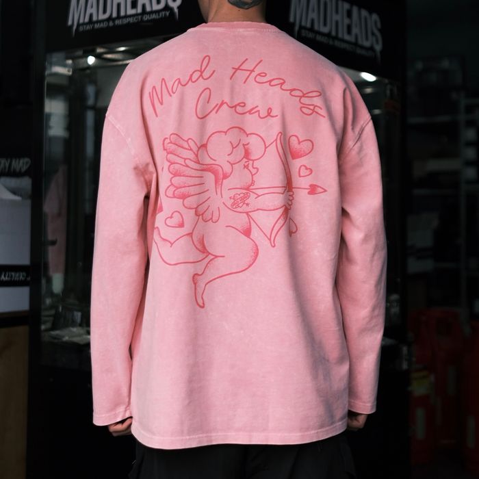 Лонгслів рожевий виварений «Cupid»