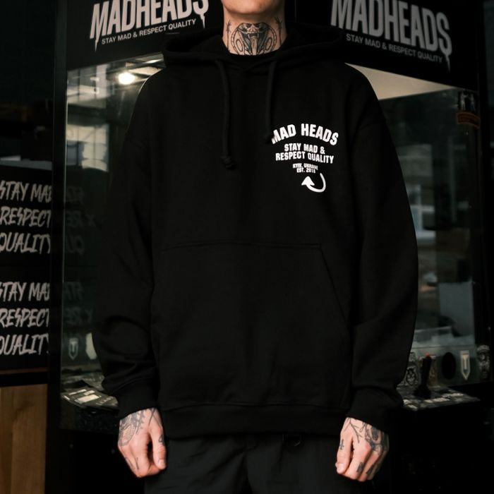 Худі чорний «Who Satan»