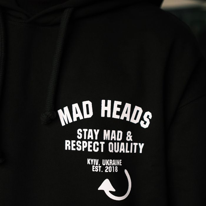 Худі чорний «Who Satan»