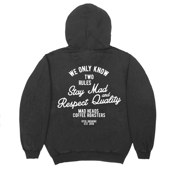 Худі сірий «Two Rules»