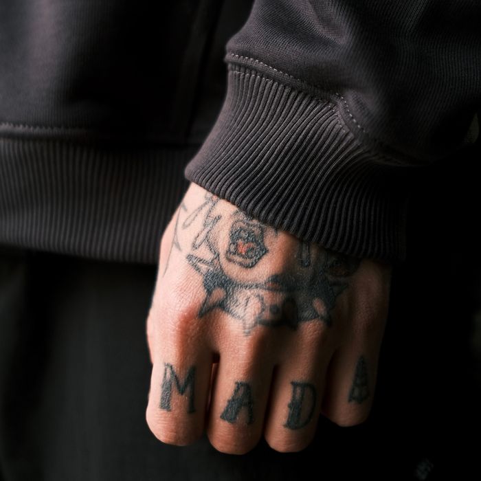 Худі сірий «Who Satan»