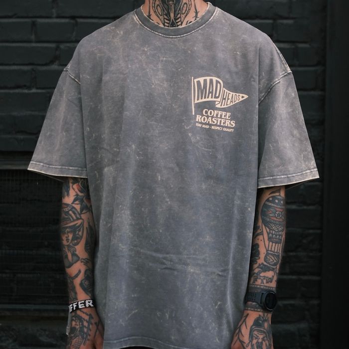 Gray t-shirt stonewash "Eagle"