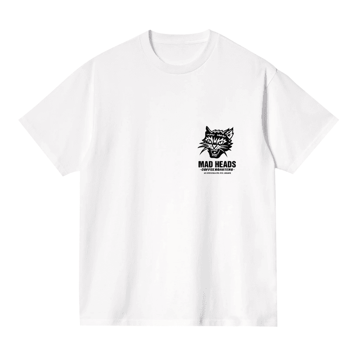 Футболка біла «Mad cat vol.2»