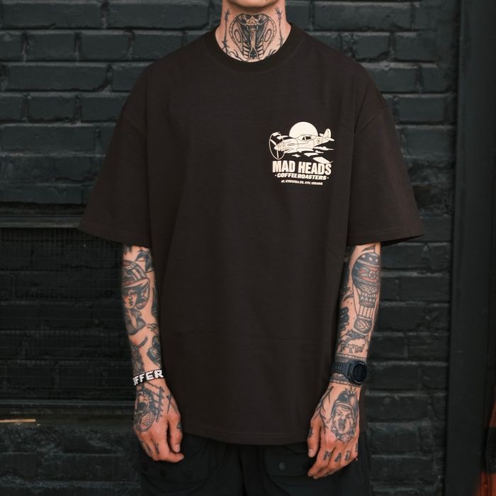 Dark chocolate T-shirt "Mad heads on tour"