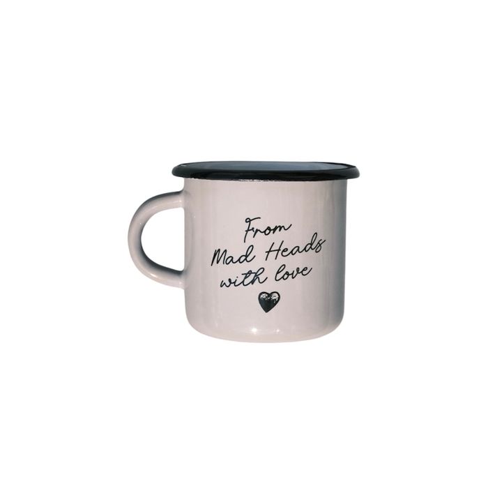 Кружка металева сіра «Cupid»