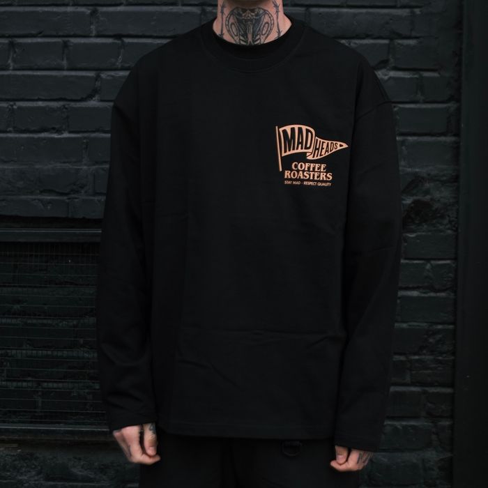 Лонгслів чорний «Eagle»