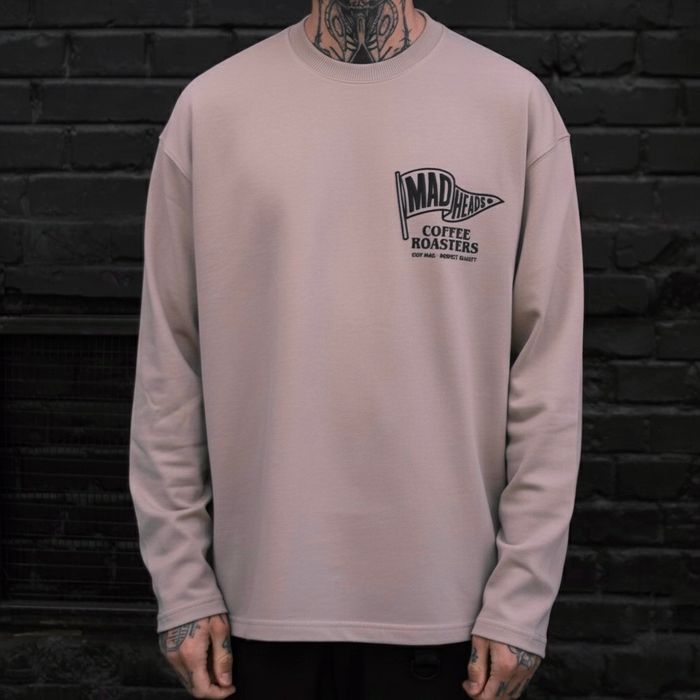 Лонгслів капучино «Eagle»