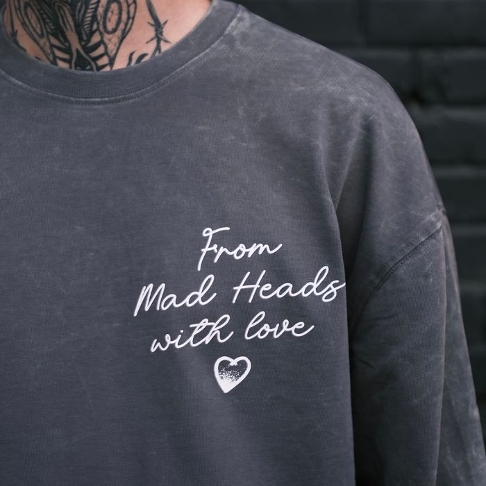 Лонгслів сірий виварений «Cupid»