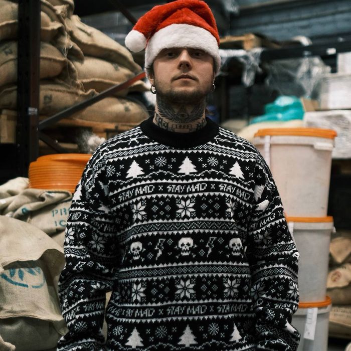 Светр вʼязаний “skull”