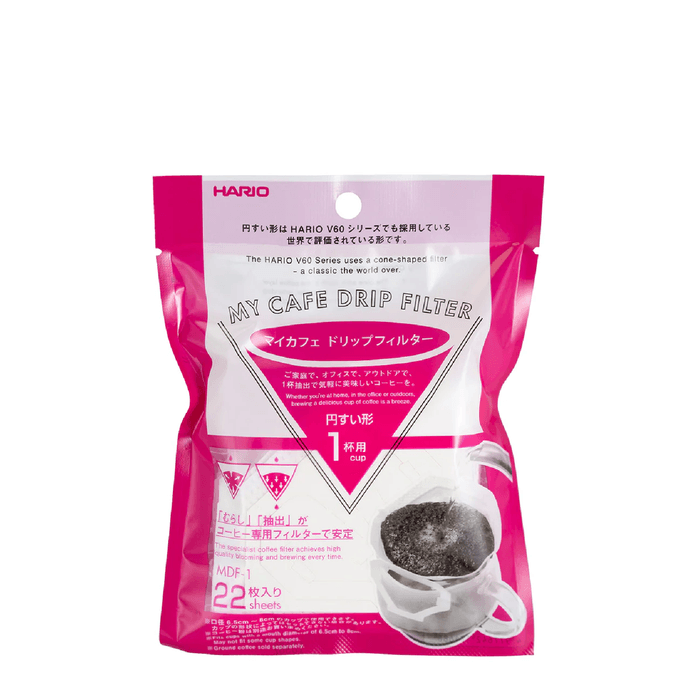 Paper filters HARIO V60 Drip Coffee Filters 01